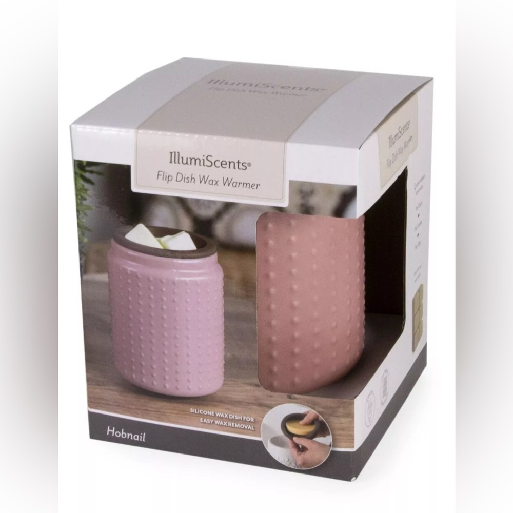 Illumiscents Flip Dish Wax Warmer Pink
